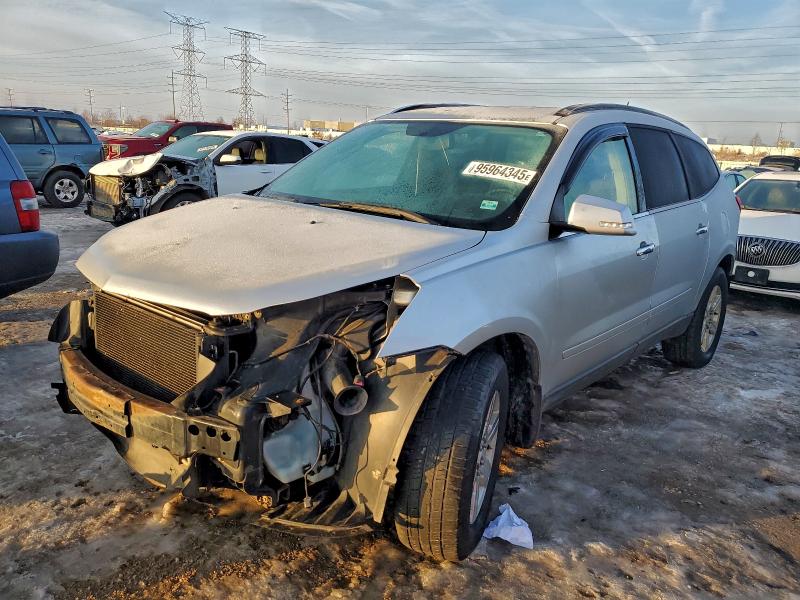 CHEVROLET TRAVERSE 2011 with VIN 1GNKRGED7BJ233915 - Photo from auction