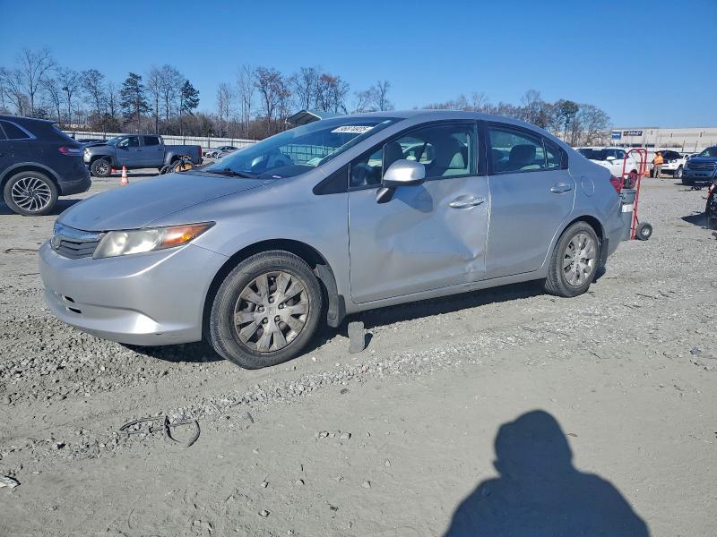 HONDA CIVIC LX 2012 with VIN 19XFB2F50CE110416 - Photo from auction