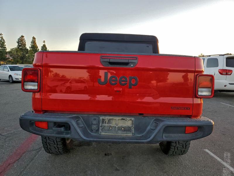 Photo 6 from auction – 2020 JEEP GLADIATOR with VIN 1C6HJTAG1LL126505
