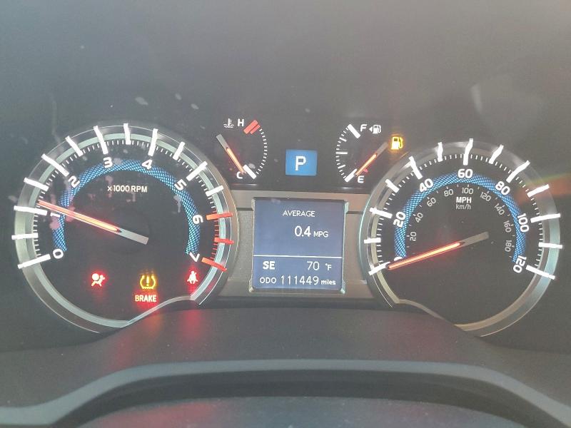 Photo 9 from auction – 2019 TOYOTA 4RUNNER SR with VIN JTEZU5JR4K5192286