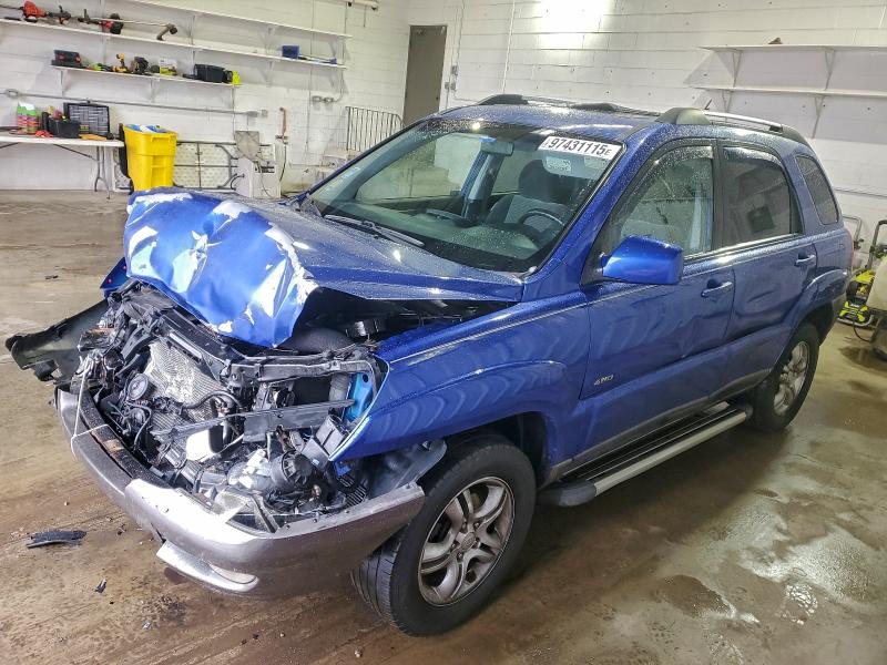 KIA SPORTAGE E 2008 with VIN KNDJE723X87457312 - Photo from auction