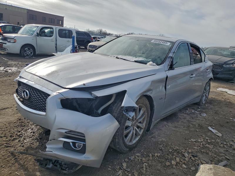 INFINITI Q50 PREMIU 2017 with VIN JN1EV7AR8HM833419 - Photo from auction