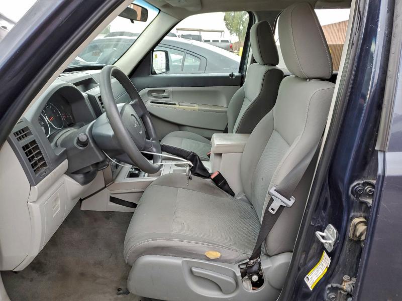 Photo 7 from auction – 2008 JEEP LIBERTY SP with VIN 1J8GN28K28W205113