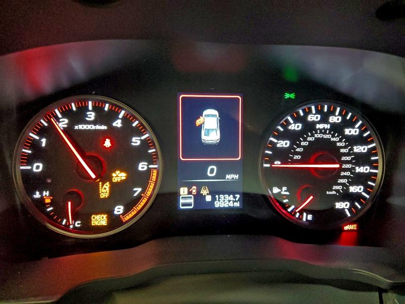 Photo 9 from auction – 2024 SUBARU WRX with VIN JF1VBAB6XR9818194