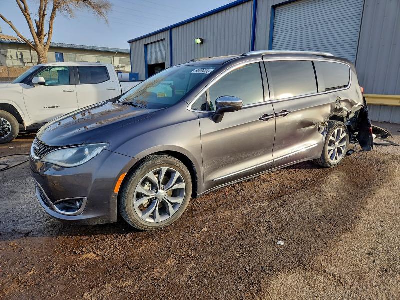 CHRYSLER PACIFICA L 2017 with VIN 2C4RC1GG8HR587377 - Photo from auction