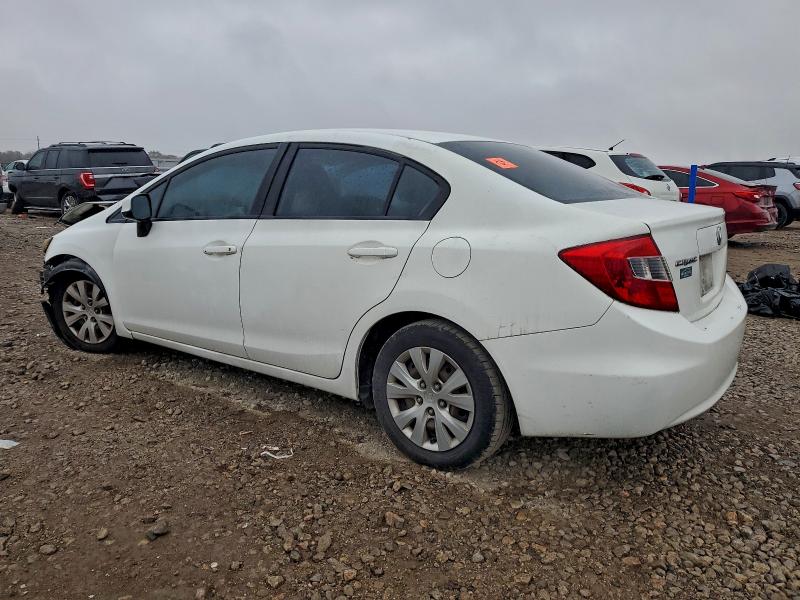 Photo 2 from auction – 2012 HONDA CIVIC with VIN 19XFB2F57CE080217