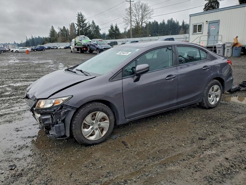 HONDA CIVIC LX 2015 with VIN 19XFB2F53FE294724 - Photo from auction