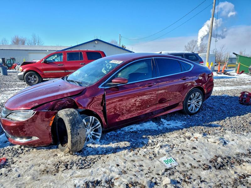 CHRYSLER 200 LIMITE 2015 with VIN 1C3CCCAB9FN751524 - Photo from auction