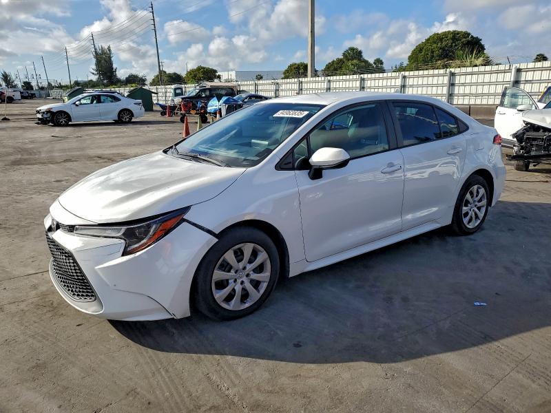 TOYOTA COROLLA 2022 with VIN 5YFEPMAE7NP284551 - Photo from auction