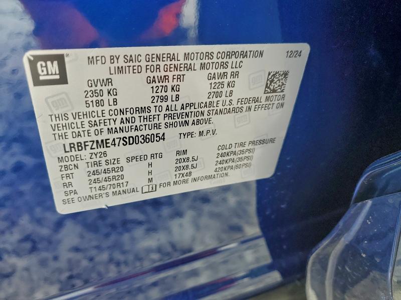 Photo 14 from auction – 2025 BUICK ENVISION A with VIN LRBFZME47SD036054