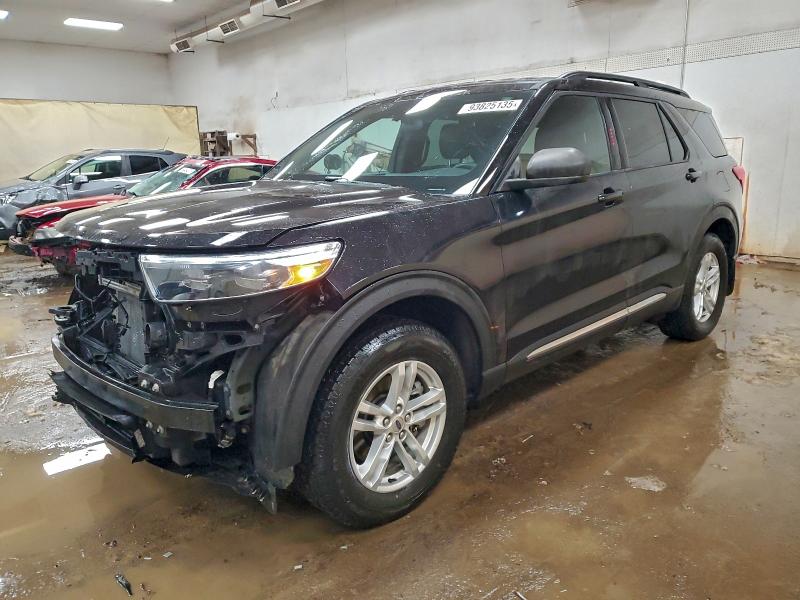 FORD EXPLORER X 2020 with VIN 1FMSK8DH0LGC08906 - Photo from auction