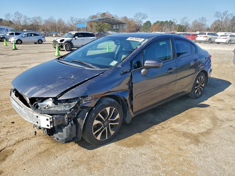 HONDA CIVIC EX 2014 with VIN 19XFB2F85EE066894 - Photo from auction