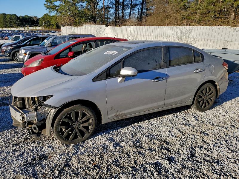 HONDA CIVIC EXL 2015 with VIN 2HGFB2F95FH519136 - Photo from auction