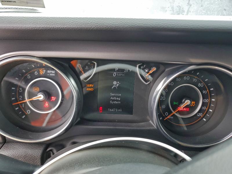 Photo 9 from auction – 2023 JEEP GLADIATOR with VIN 1C6HJTAG3PL574167