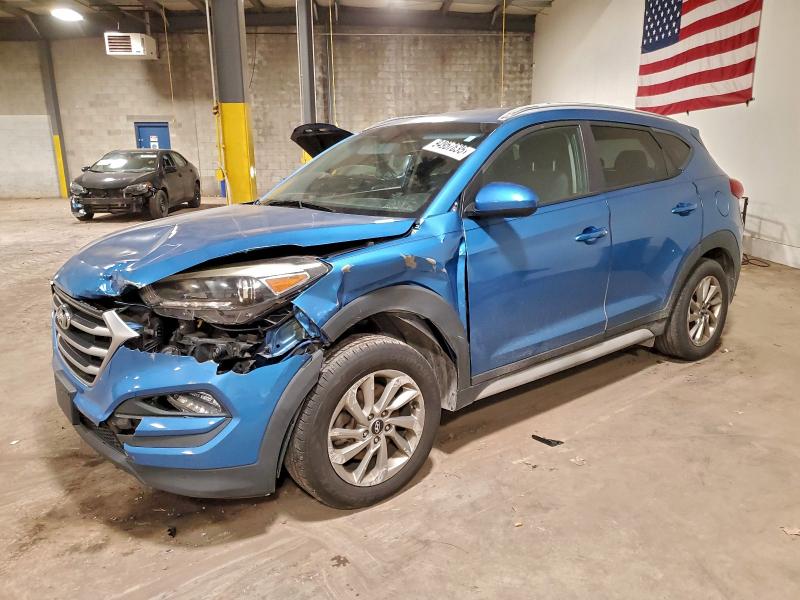 HYUNDAI TUCSON SEL 2018 with VIN KM8J3CA4XJU699447 - Photo from auction