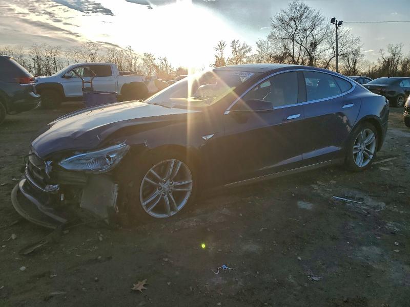 TESLA MODEL S 2015 with VIN 5YJSA1E29FF114790 - Photo from auction