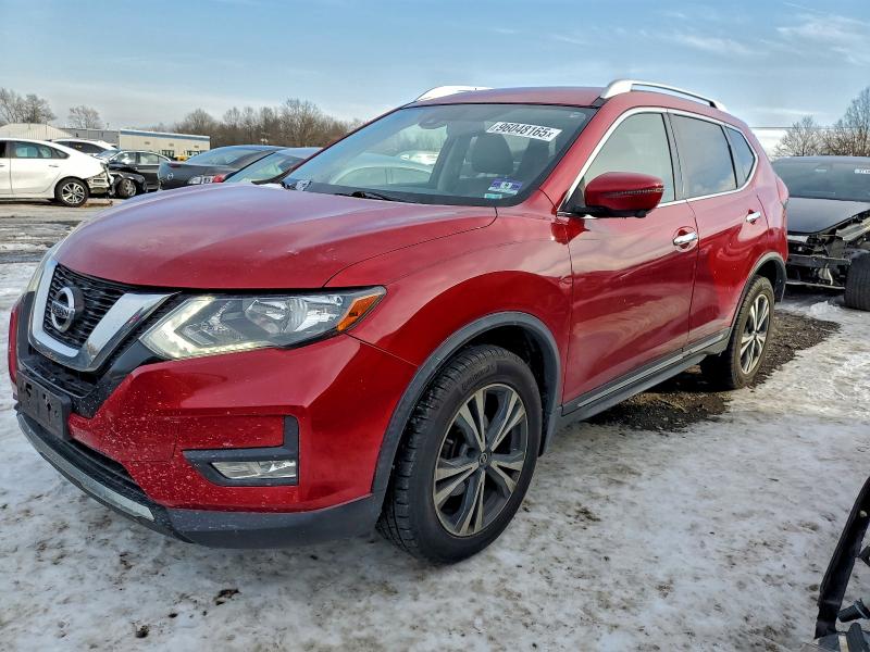 NISSAN ROGUE S 2017 with VIN JN8AT2MV5HW257553 - Photo from auction