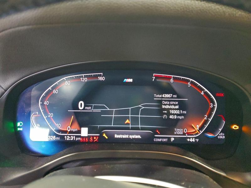 Photo 9 from auction – 2022 BMW X3 SDRIVE3 with VIN 5UX43DP06N9N12160