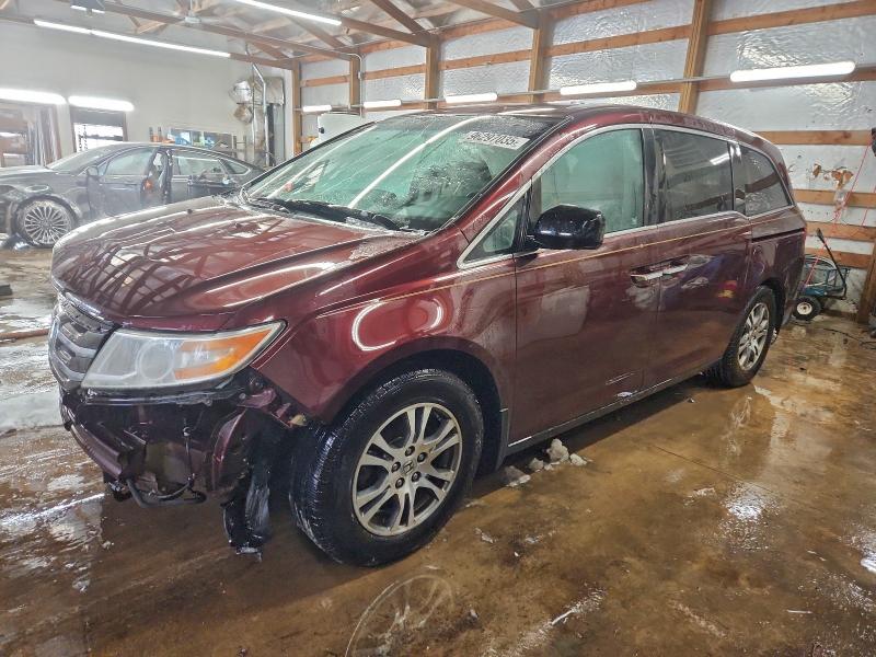 HONDA ODYSSEY EX 2012 with VIN 5FNRL5H45CB018096 - Photo from auction