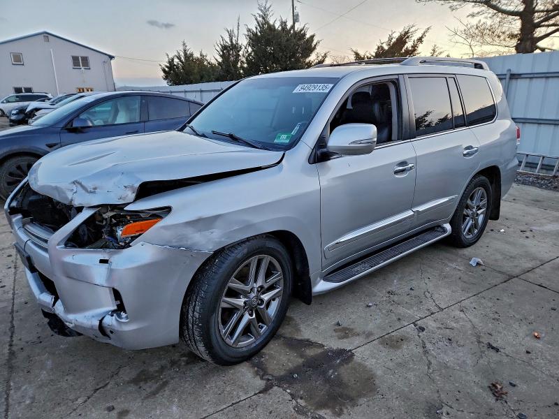 LEXUS LX 570 2013 with VIN JTJHY7AX9D4128748 - Photo from auction