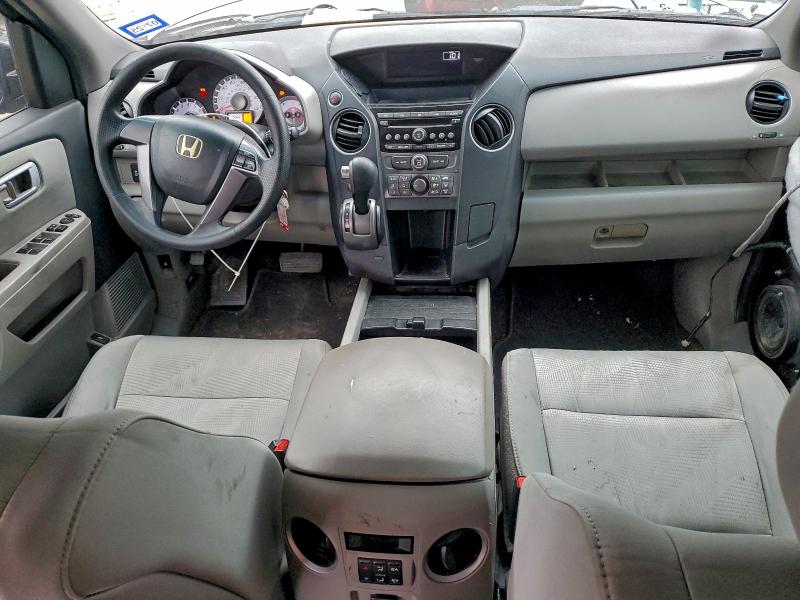 Photo 8 from auction – 2012 HONDA PILOT LX with VIN 5FNYF3H27CB016887
