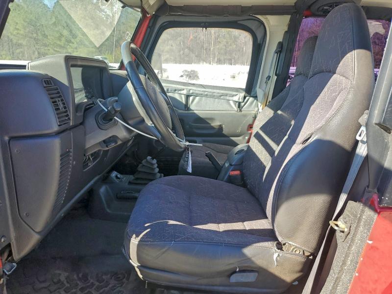 Photo 7 from auction – 2001 JEEP WRANGLER / with VIN 1J4FA29P11P321714