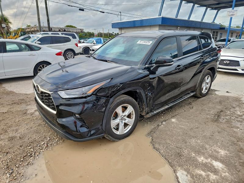 TOYOTA HIGHLANDER 2024 with VIN 5TDKDRAH5RS054796 - Photo from auction