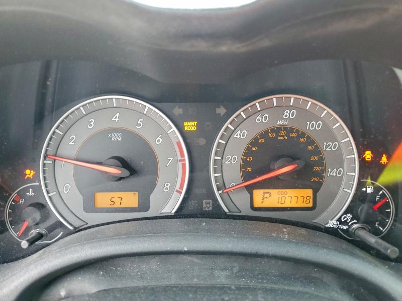 صورة رقم 9 من المزاد - 2010 TOYOTA COROLLA BA مع VIN 2T1BU4EE0AC443085