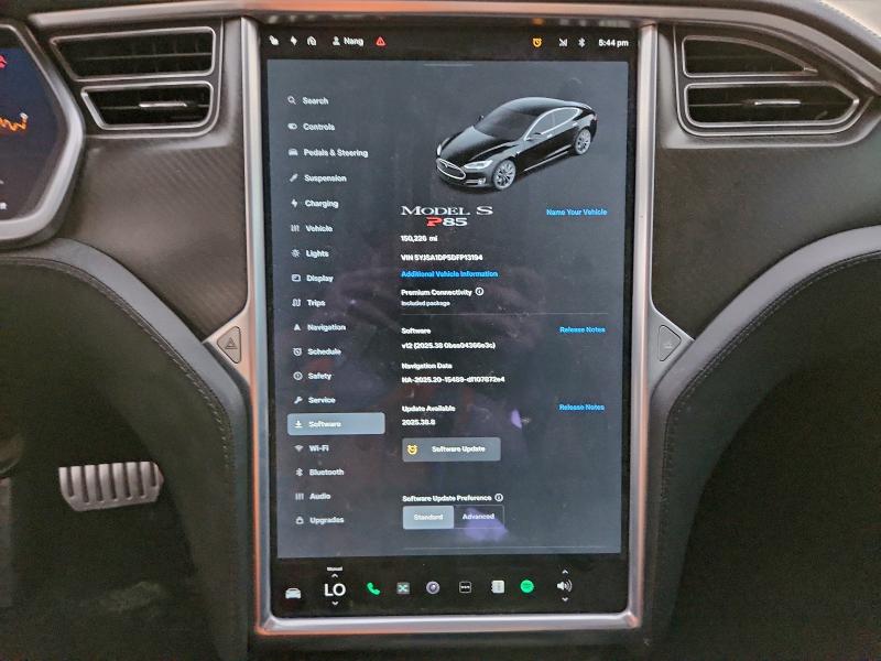 Photo 9 from auction – 2013 TESLA MODEL S with VIN 5YJSA1DP5DFP13194