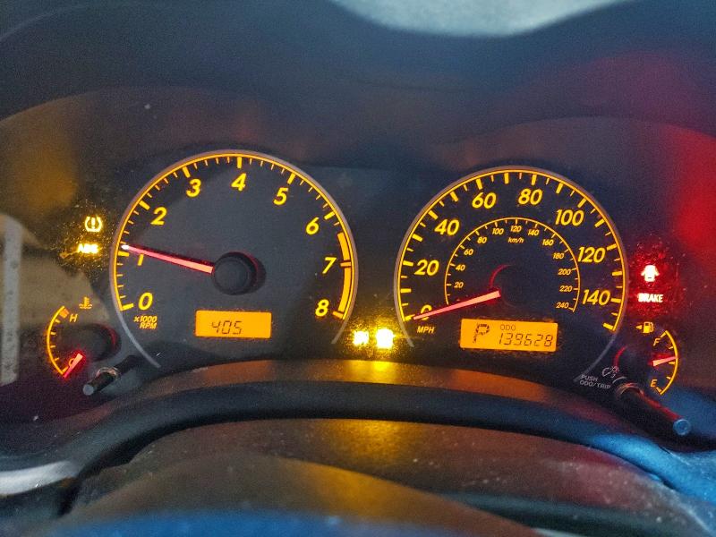 Photo 9 from auction – 2009 TOYOTA COROLLA BA with VIN 2T1BU40E69C113549