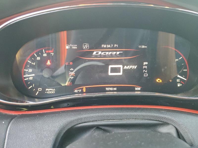 Photo 9 from auction – 2014 DODGE DART GT with VIN 1C3CDFEB3ED879111
