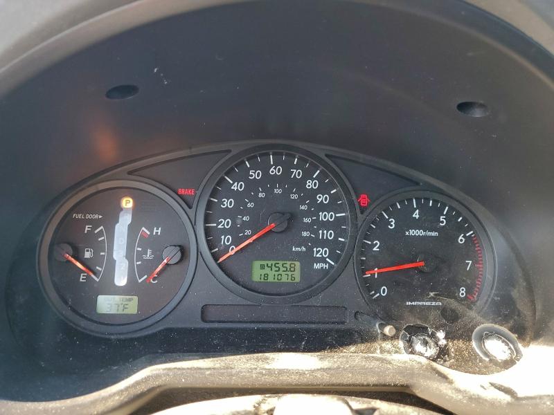 Photo 9 from auction – 2004 SUBARU IMPREZA OU with VIN JF1GG68544H818745