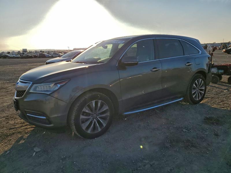 ACURA MDX TECHNO 2016 with VIN 5FRYD3H4XGB009864 - Photo from auction