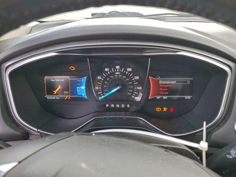 Photo 9 from auction – 2016 FORD FUSION TIT with VIN 3FA6P0K98GR287590