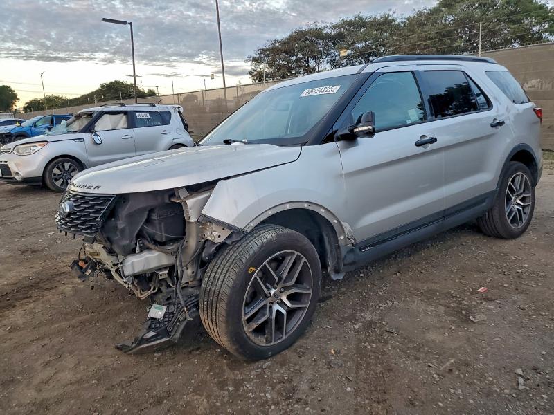 Photo 1 from auction – 2018 FORD EXPLORER S with VIN 1FM5K8GT7JGC54226