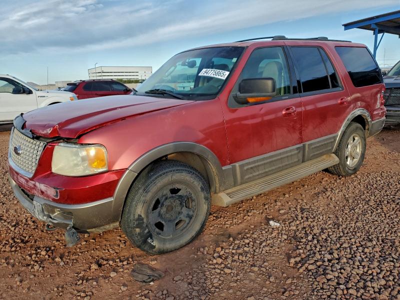 FORD EXPEDITION 2003 with VIN 1FMFU18L73LC24688 - Photo from auction