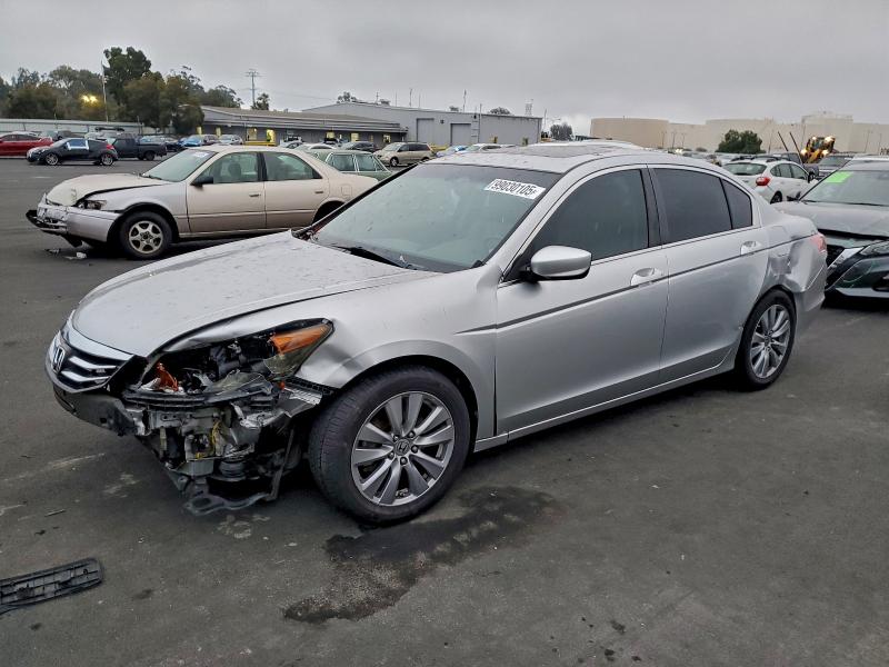 HONDA ACCORD EXL 2012 with VIN 1HGCP2F86CA196009 - Photo from auction