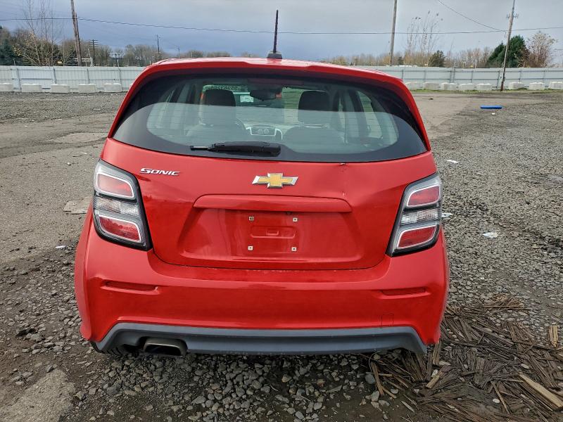 Photo 6 from auction – 2020 CHEVROLET SONIC with VIN 1G1JG6SB4L4124277