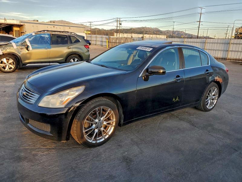 INFINITI G35 2008 with VIN JNKBV61E28M209864 - Photo from auction