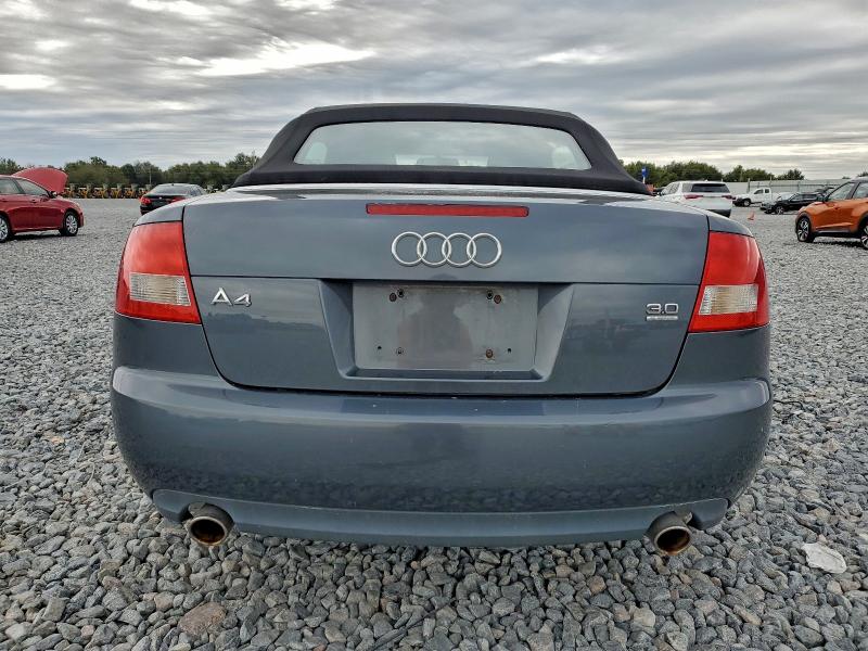 Photo 6 from auction – 2004 AUDI A4 QUATTRO with VIN WAUDT48H04K012747