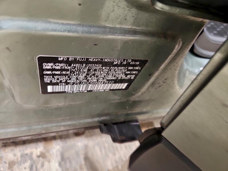 Photo 14 from auction – 2017 SUBARU FORESTER 2 with VIN JF2SJAGC6HH447510