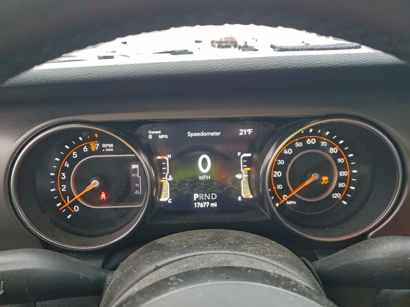 Photo 9 from auction – 2021 JEEP GLADIATOR with VIN 1C6HJTAG9ML591700