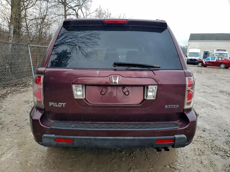 Photo 6 from auction – 2008 HONDA PILOT EXL with VIN 5FNYF18518B026675
