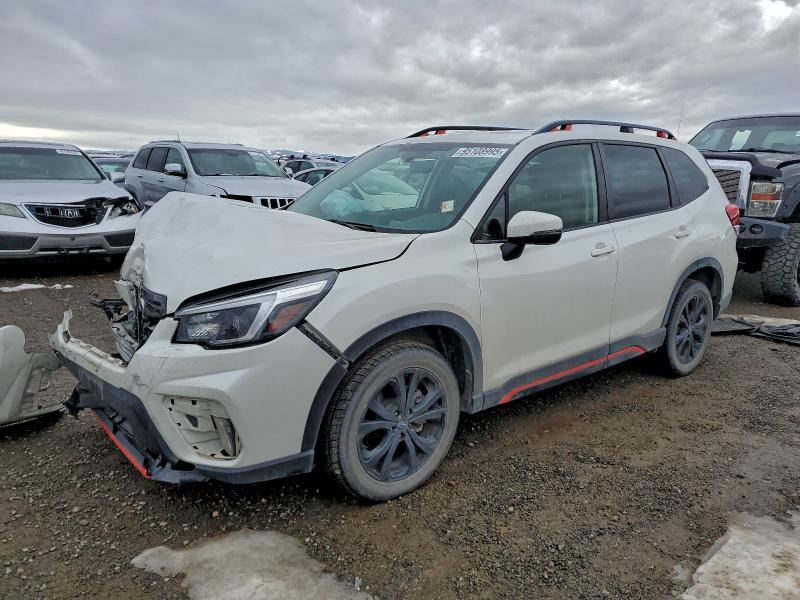 SUBARU FORESTER S 2021 with VIN JF2SKARC7MH421969 - Photo from auction