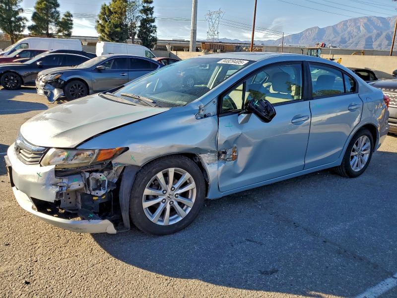 HONDA CIVIC EX 2012 with VIN 19XFB2F86CE343890 - Photo from auction