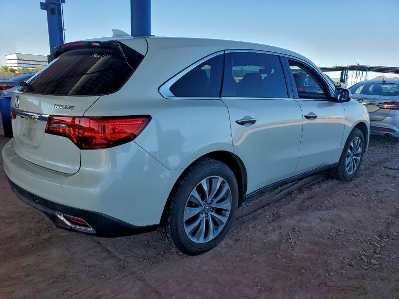 Photo 3 from auction – 2016 ACURA MDX TECHNO with VIN 5FRYD3H43GB007180