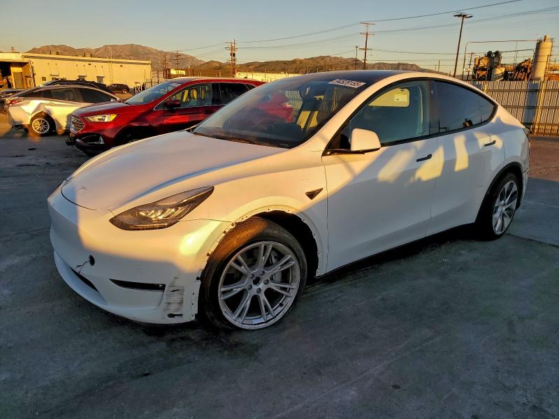 TESLA MODEL Y 2021 with VIN 5YJYGDEE5MF278300 - Photo from auction
