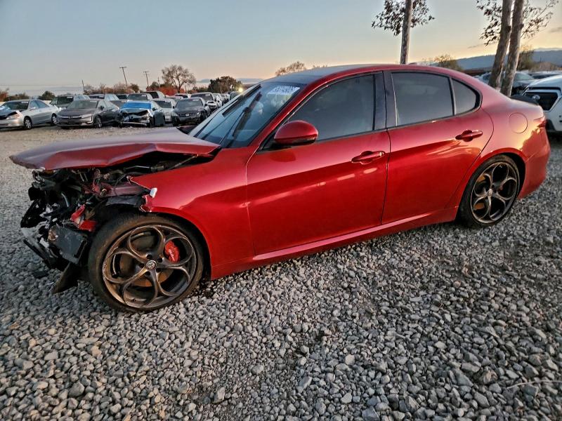 ALFA ROMEO GIULIA TI 2017 with VIN ZARFAECN8H7526106 - Photo from auction