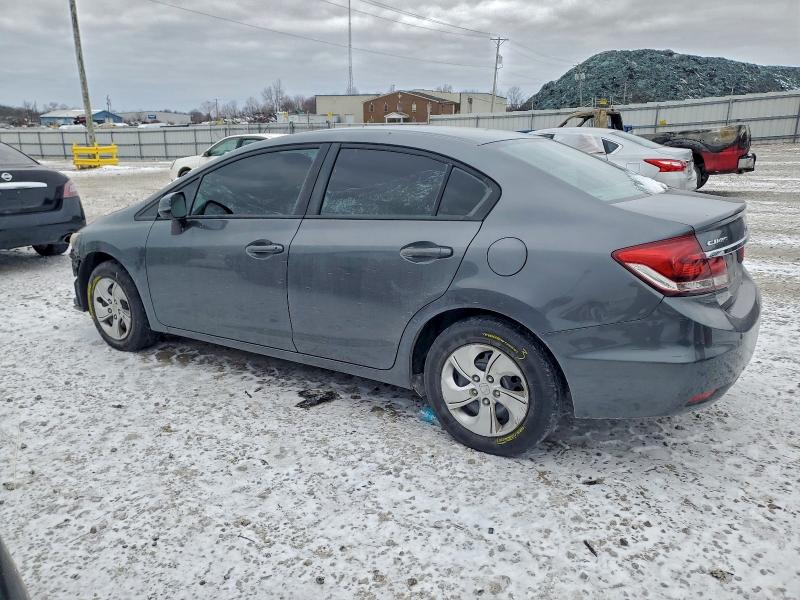 Photo 2 from auction – 2013 HONDA CIVIC LX with VIN 19XFB2F55DE047217