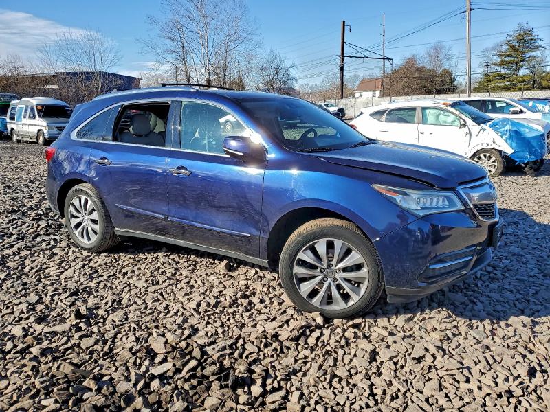 Photo 4 from auction – 2014 ACURA MDX TECHNO with VIN 5FRYD4H40EB026529